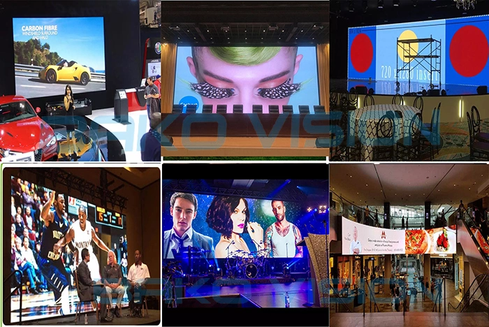 P3.91 /P4.81 Stage LED TV Display Screen Indoor LED Screen for Wedding Stage Decoration
