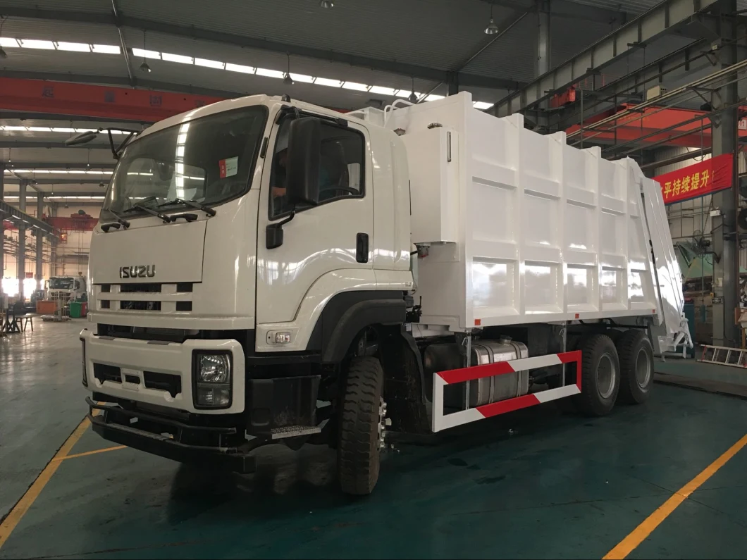 China Isuzu Truck Refuse Truck with 20 Cubic Meter Box