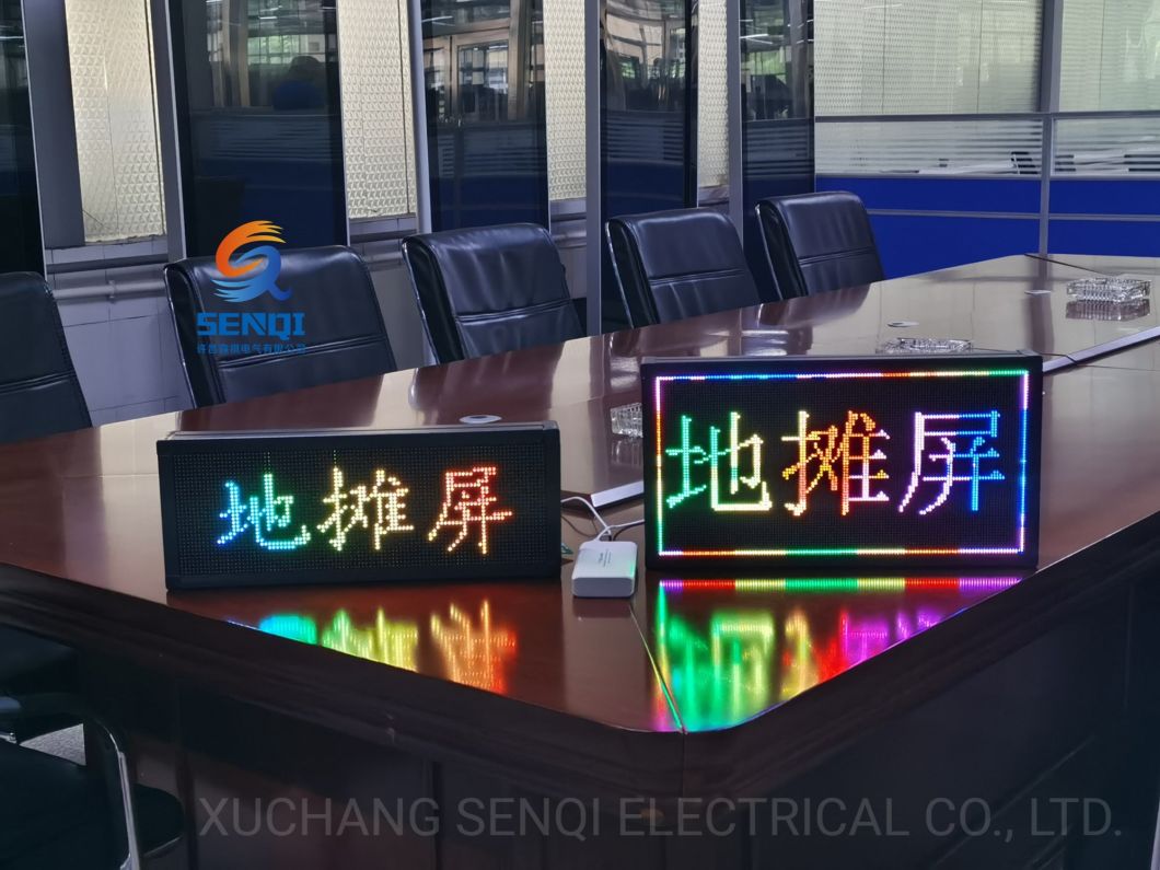Mobile Control Small LED Display Full Color Module Portable Small LED Sign