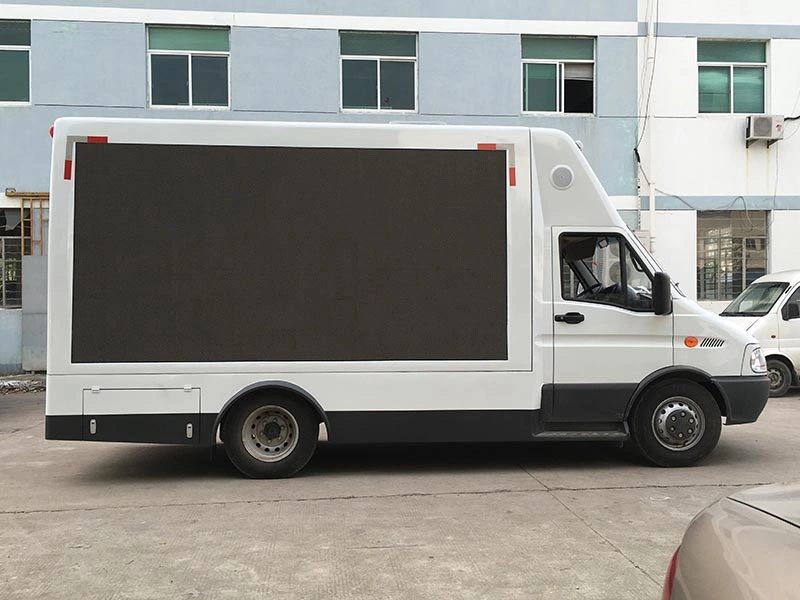 P6 High Definition Outdoor Advertising Full Color LED Screen Truck