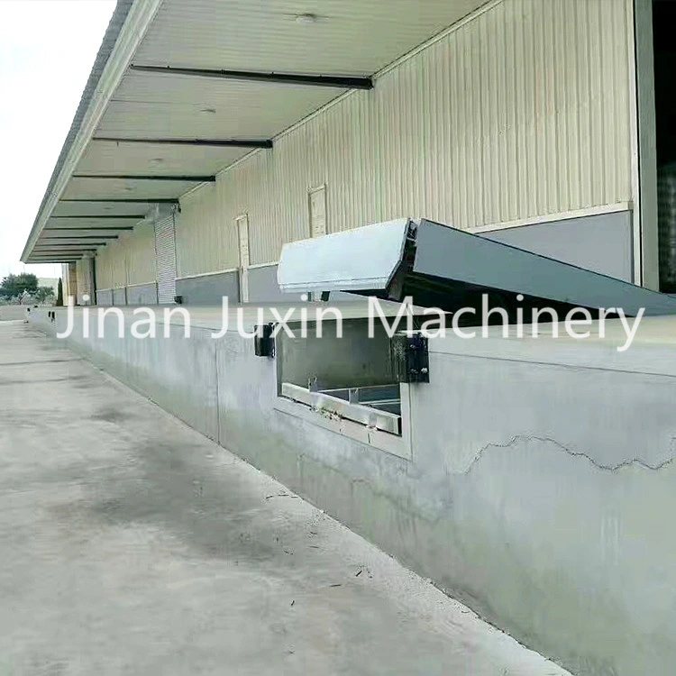 12t Hydraulic Mobile Container Truck Loading/Unloading Ramps for Trailers