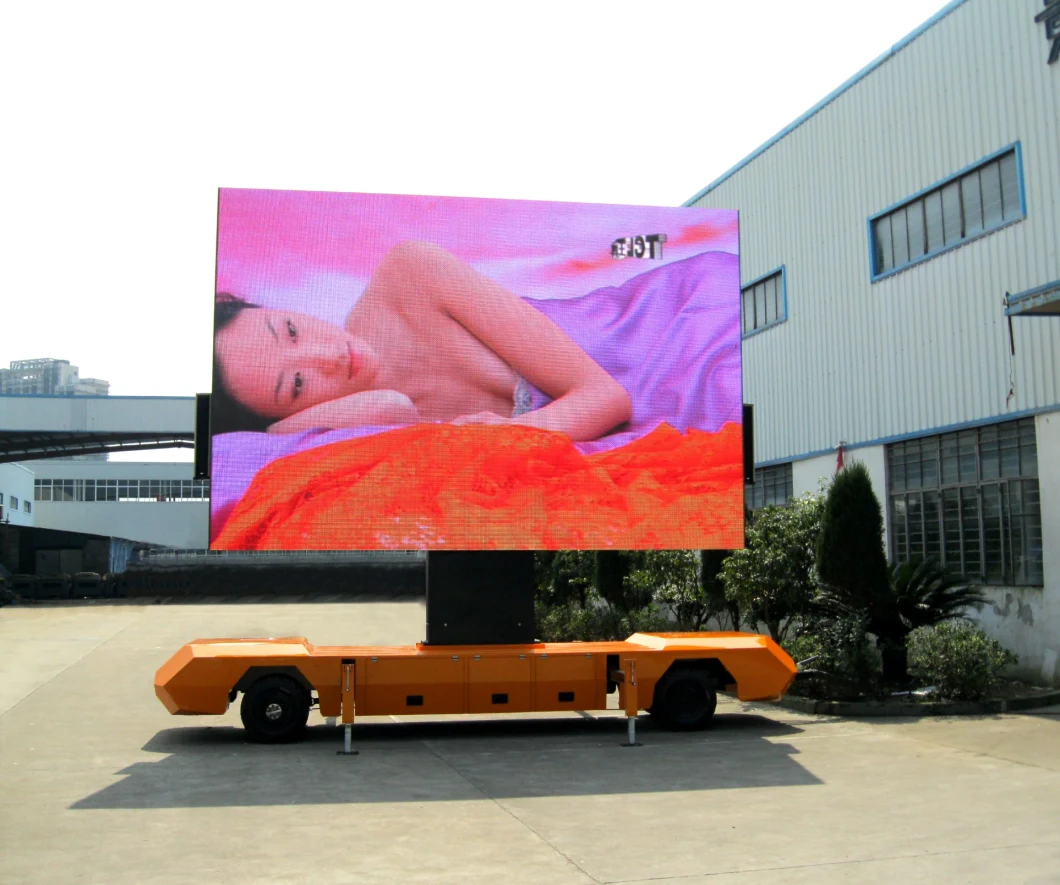 P5 Outdoor Waterproof High Definition LED Trailer Advertising Screen