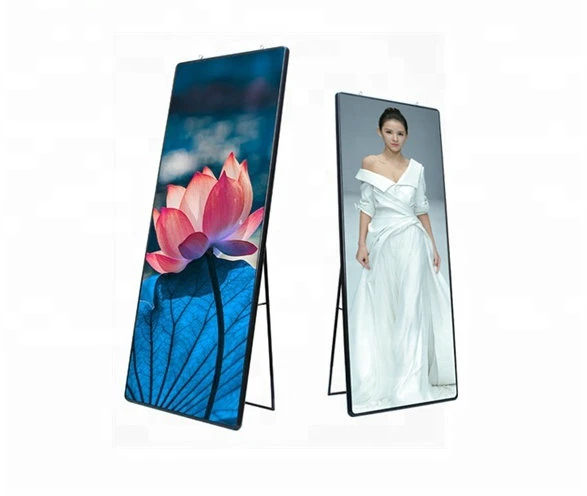 Mobile LED Screen Electronic Components LED Poster Stand Mirror Screen P2.5/P3