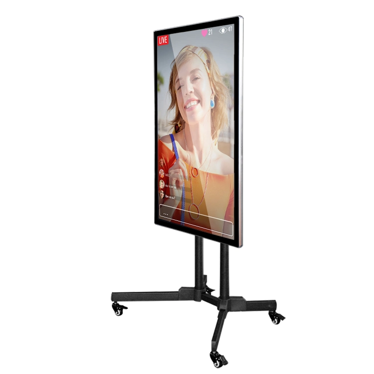 32inch LED Screen Live Video Broadcasting Switcher Equipment Projector Mobile Phone Screen Display Infrared Big Screen