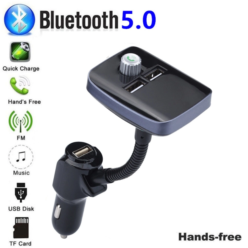 Wireless Car MP3 Player with USB/TF/LED Display Car Bluetooth FM Transmitter