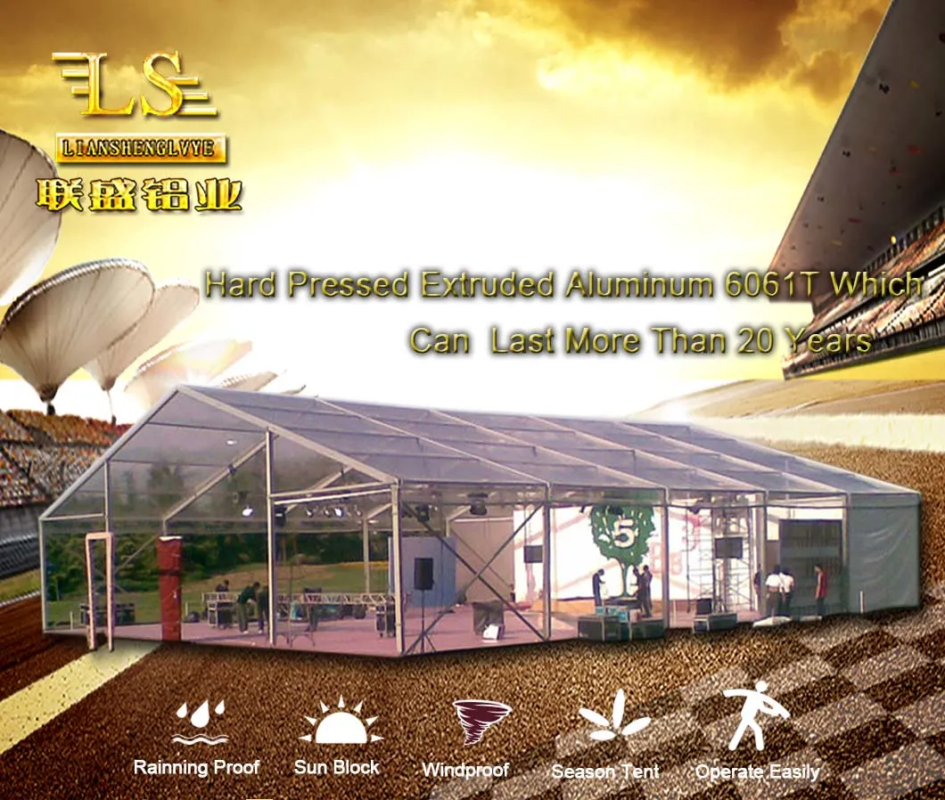 Clear Event Party Event Tent with Clear Roof