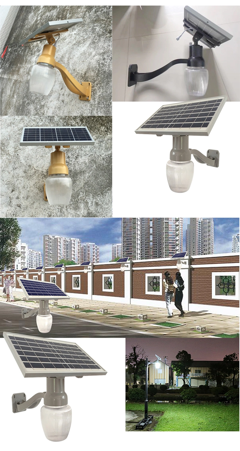 Solar Power Board Solar Light IP65 6W Solar Street LED Light Solar Garden Light