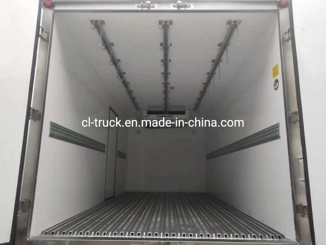 Sinotruk HOWO 6X4 6X6 20000kgs 30000kgs Thermo King Refrigerators for Truck with Tail Board