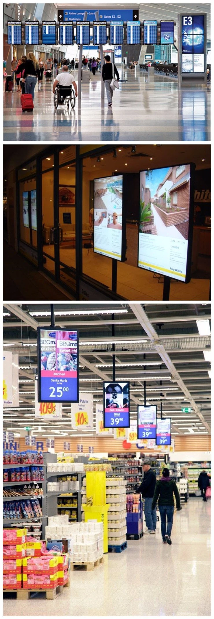 Wall Mount Display 21.5 Ad Player 1080P Digital Signage LED Advertising Truck LCD Digital Signage