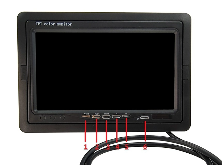 7 Inch Car Rear View Monitor LCD HD Display