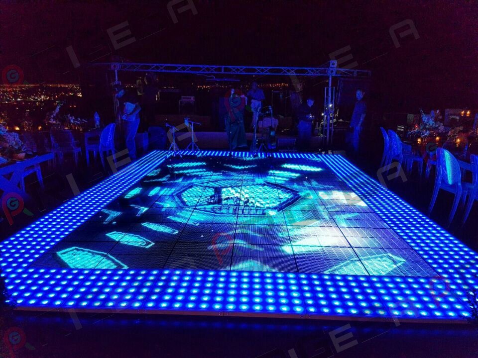 Fashionable LED Video Dancing Floor Waterproof Dance Floor Video LED Dance Floor for Events