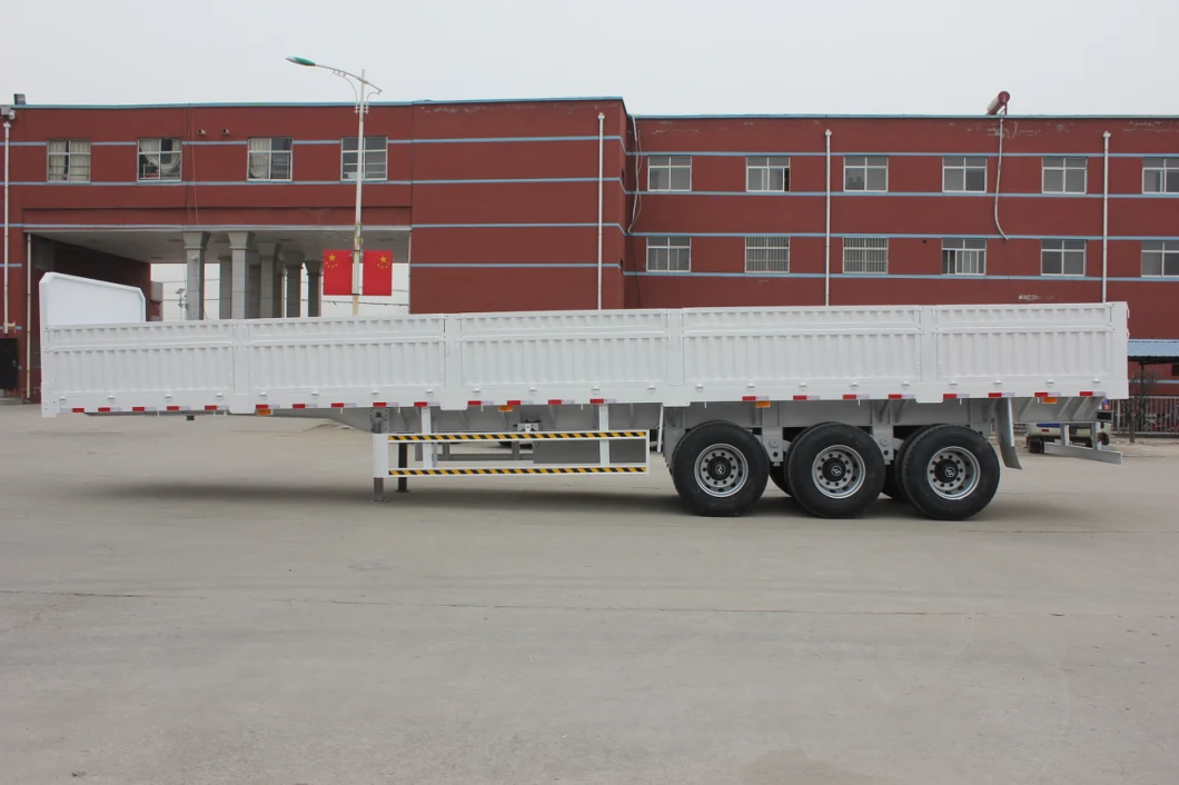 3 Axle Truck Trailer/ 50-80 Tons Utility Trailer/ Cargo Trailers and Semi-Trailers