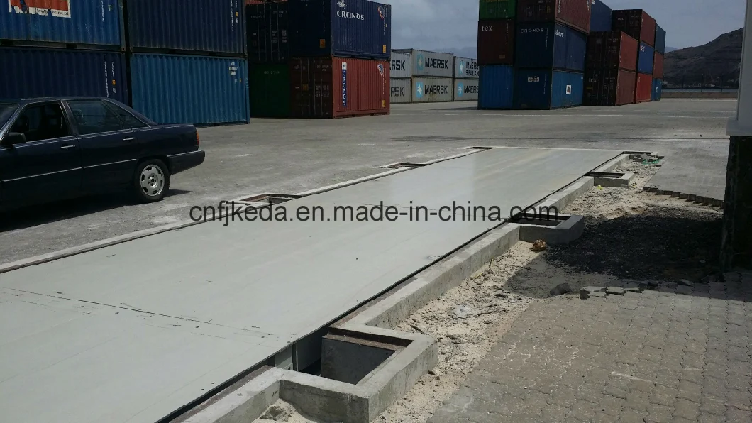 3*18m 100 Ton Truck Scale 120ton Digital Truck Scales 16m Digital Truck Weighing Scales