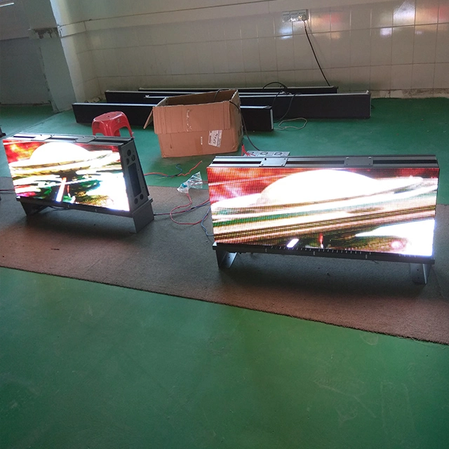 Double Sided P3, P4, P5 Full Color Taxi Top LED Advertising Display