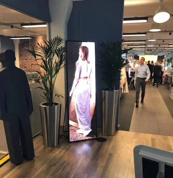 Indoor High Definition Mobile Advertising LED Poster Display Screen