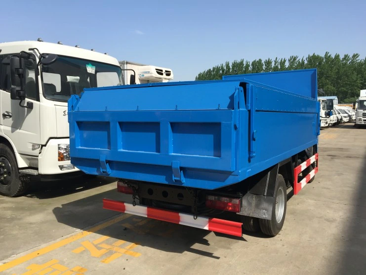 Dongfeng 5tons Sealed Dumper Box Garbage Collection Truck Waste Garbage Truck for Sale