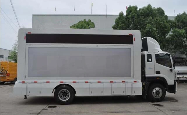 P10 High Definition Outdoor Full Color Advertising LED Display Truck