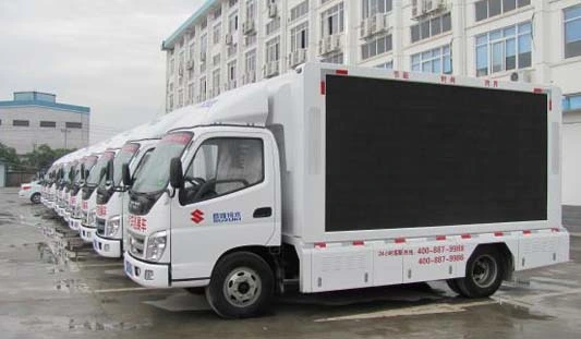 P5 High Definition Video Full Color Advertising LED Billboard Truck