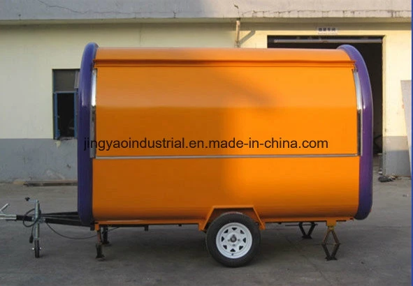 New Model Can Be Customized Logo Mobile Ice Cream Food Trailers, Food Cart Manufacturer
