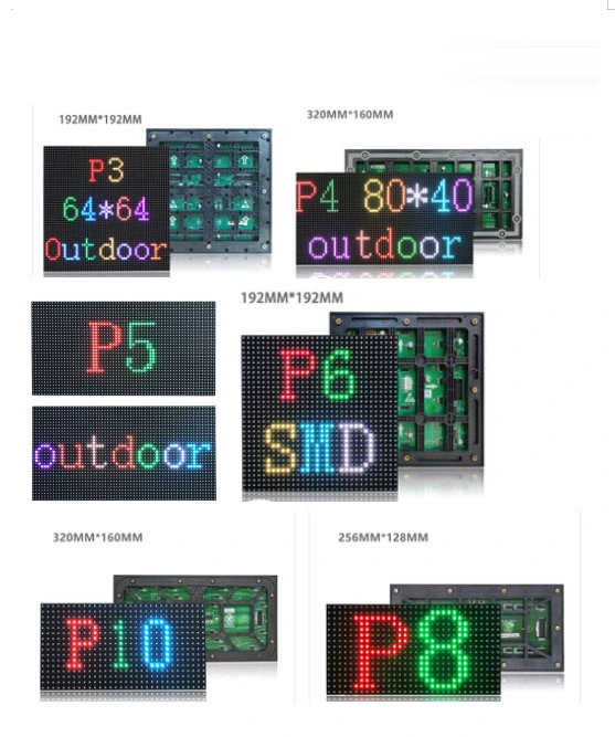 LED Display Unit Board P3 Indoor Full Color LED Display Module 192 * 192mm