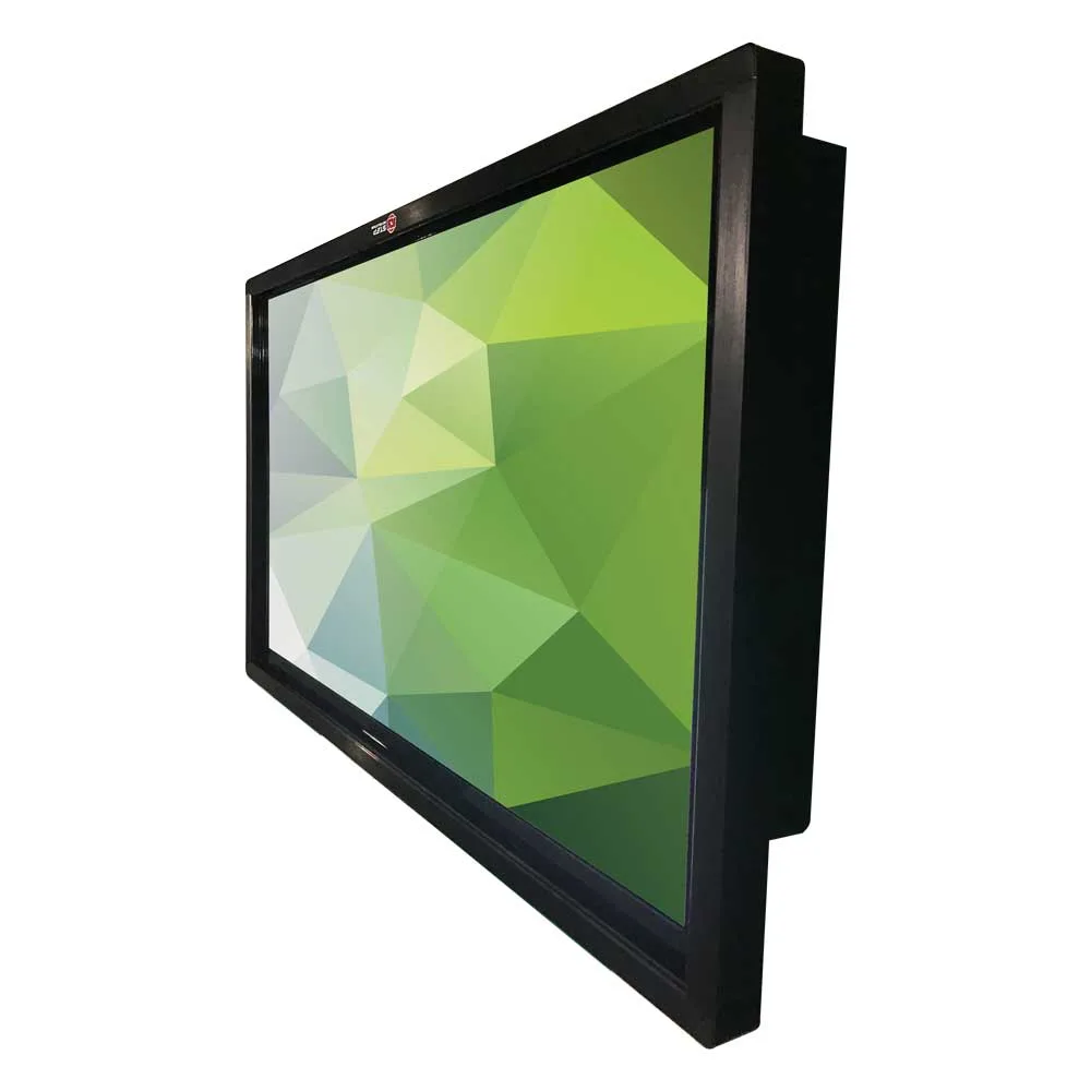 32 Inch Designer LCD Digital Signage Advertise DC Powered Touch Screen Monitor Integrated with Computer