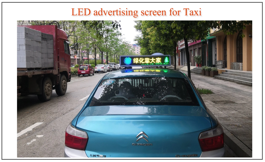 P5 Taxi Top LED/Taxi Top LED Screen/Advertising LED Display Screen for Car Taxi