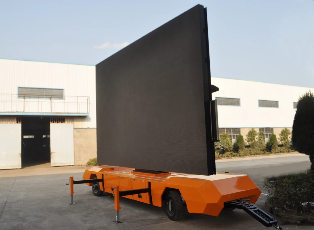 P5 Outdoor Waterproof High Definition LED Trailer Advertising Screen