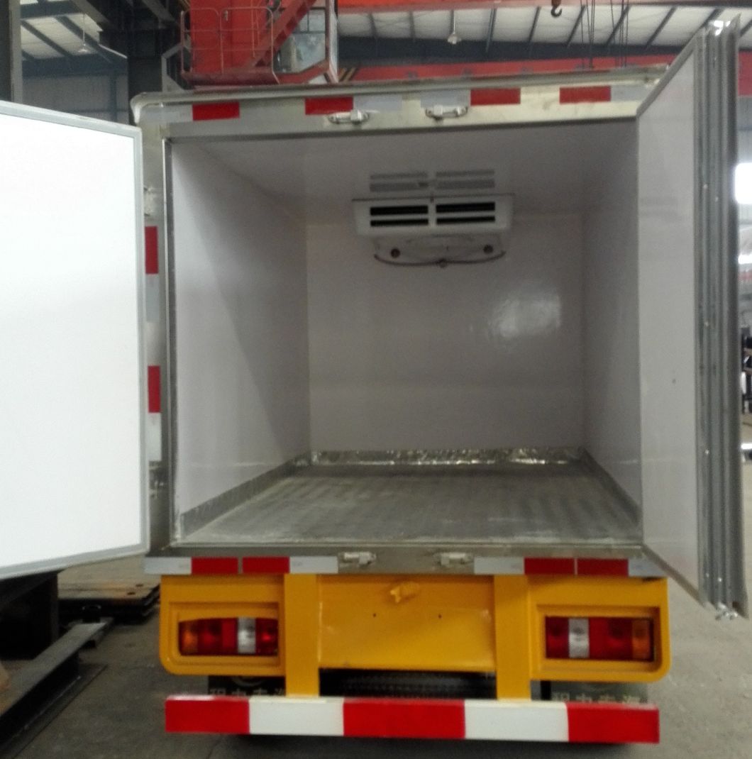 1mt Mini Refrigerator Truck Refrigerated Freezer Truck Box Truck for Fresh Meat/Fish Vegetables