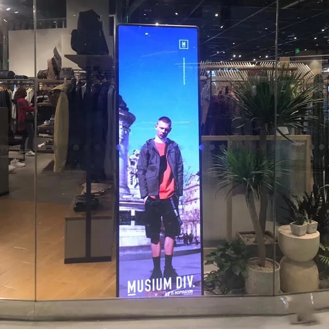 Indoor High Definition Mobile Advertising LED Poster Display Screen