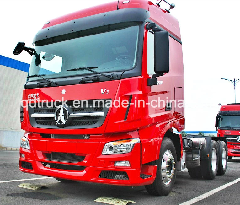 420HP Beiben Truck Tractor/ 6X4 Head truck V3 truck Mercedes-Benz Technology tractor truck tow truck