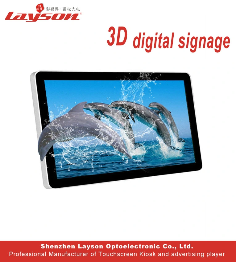 55 Inch LCD Display Ad Player HD LED Advertising Digital Touching, Network WiFi Digital Signage