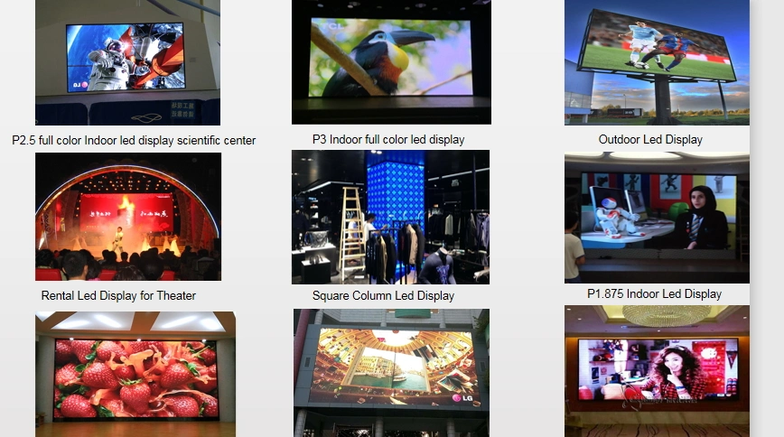 High Quality P4 Full Color Outdoor LED Billboard LED Video Wall LED Display Panel for Advertising
