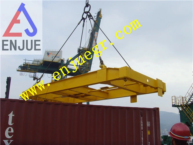 20feet 40feet Semi Automatic Container Lifting Fram Hydraulic Container Crane Manual Container Spreader Container Lifter Spreader