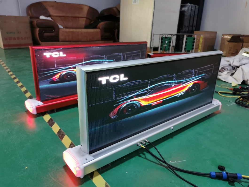 Taxi LED Advertising Display Screen LED Screen for Trailer