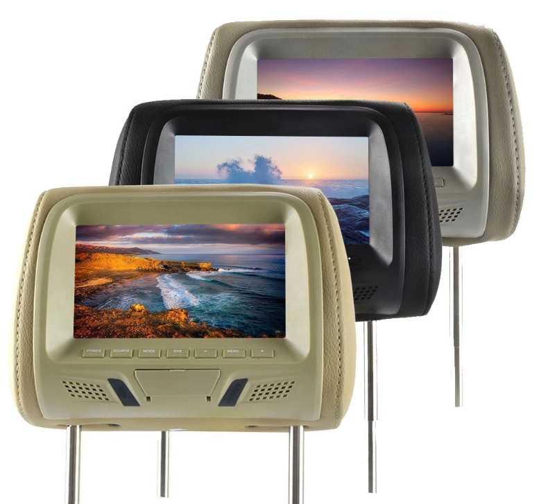 Car Headrest Monitor Car TFT LCD Screen, Car Headrest Display Monitor