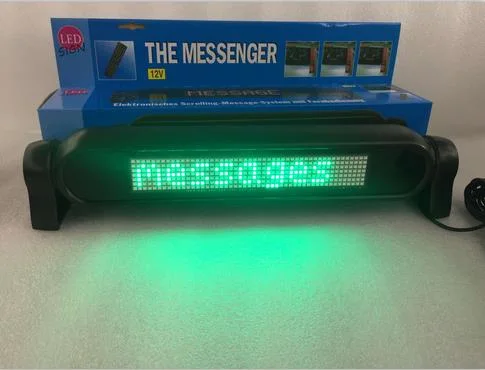 7*50'' Car LED Display 12V LED Message Moving Scroll Sign Display