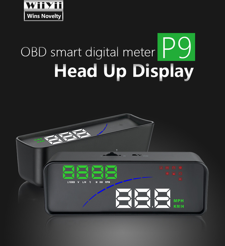 New Arrival OBD2 Code Reader Car OBD2 Digital Meter Display Temperature Display for Car