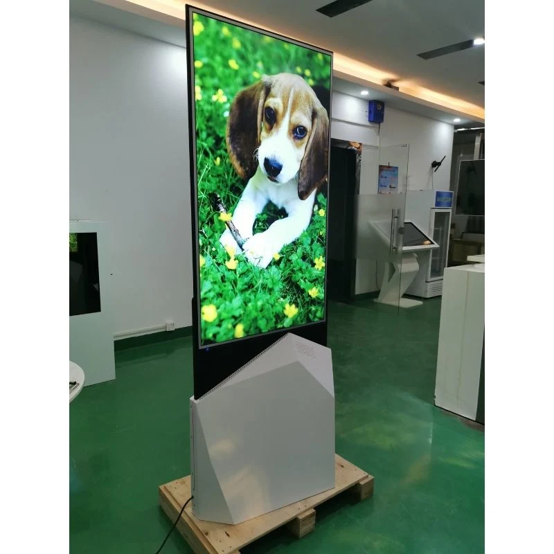 43inch Ultra Slim Shop Window Advertising Player Ceiling Mounting LCD Display Multi Screen Retail Window Display