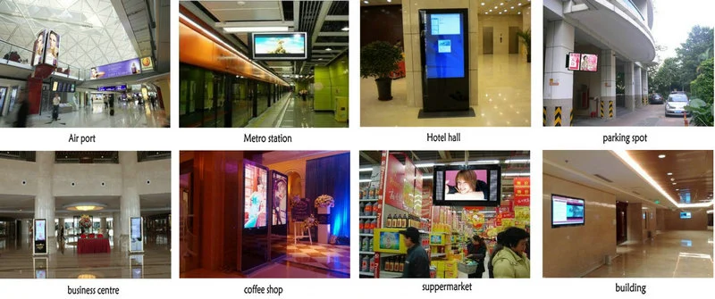 Ultra-Wide LCD Display with LED Running Message