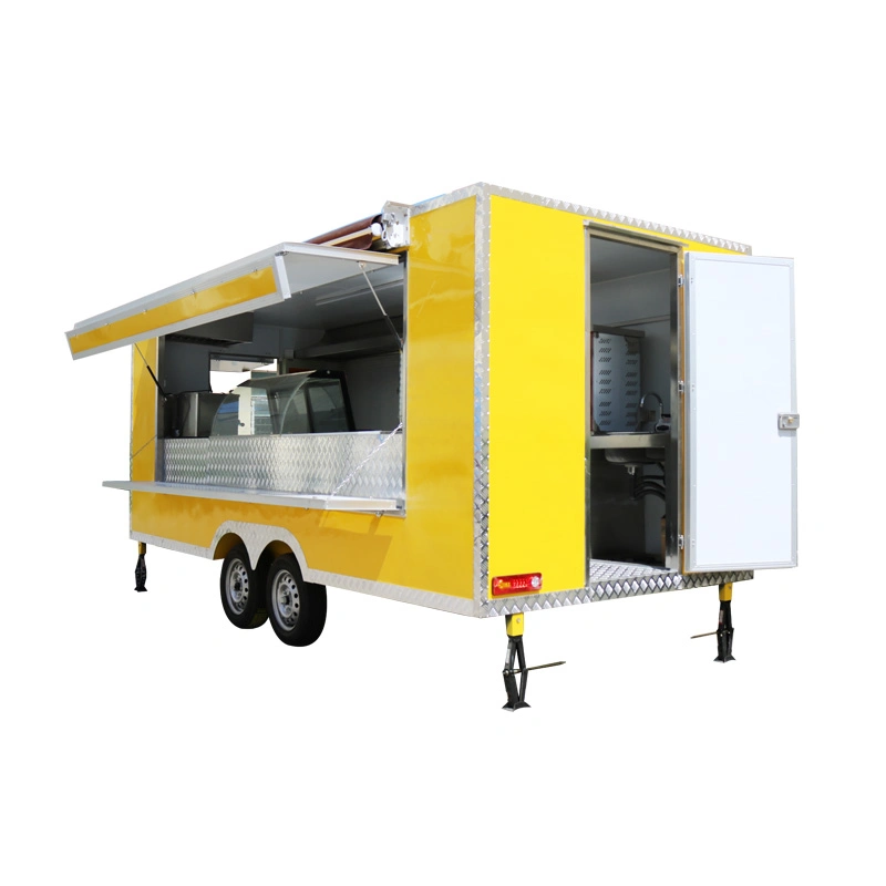 Buy USA Standard Mobile Mini Food Truck Trailer Food Cart for Sale in China
