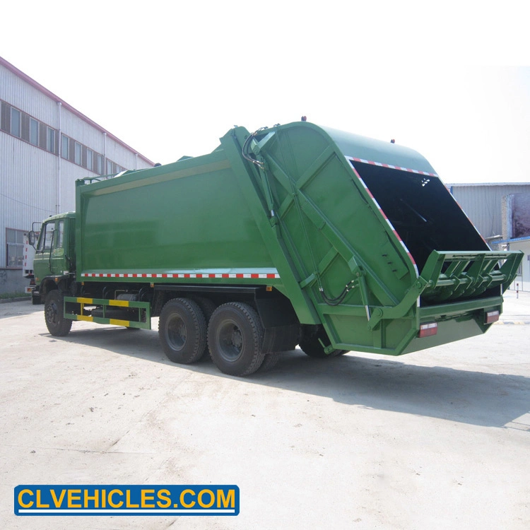 Dongfeng 20000L Compactor Waste Trucks Hydraulic Waste Collector Trucks