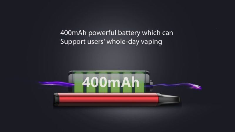 Ald High Quality 400 mAh Type Charging Case Vape Pen Mod