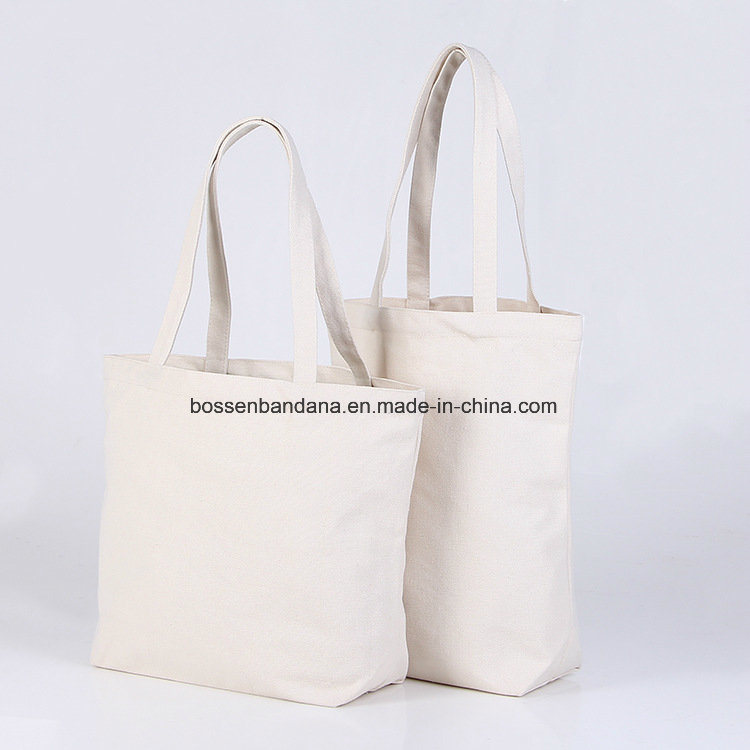 OEM Customized Logo Printed Promotional Cotton Canvas Tote Bag