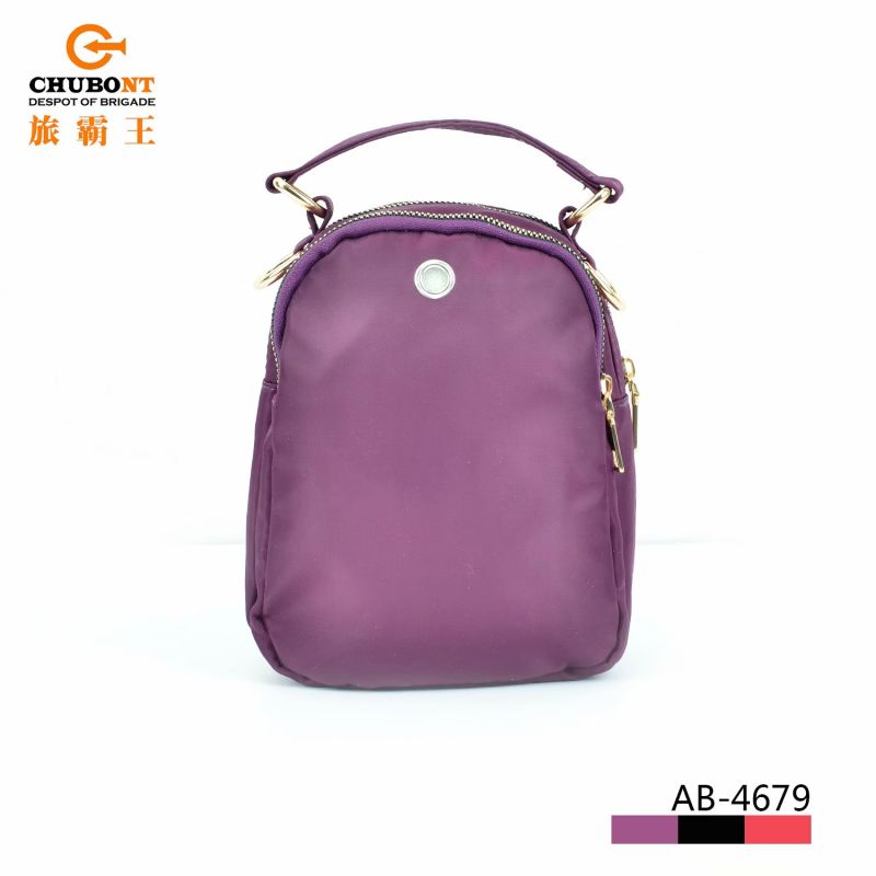 2020 Fashion Branded Ladies Waterproof Fabric Small Handbag with Stock