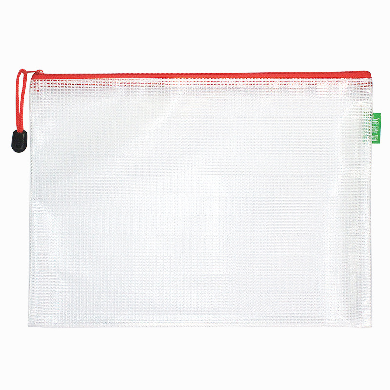 Convenient PVC Organizer Storage Packing Cosmetics Pouch Wear-Resistant Document Bag