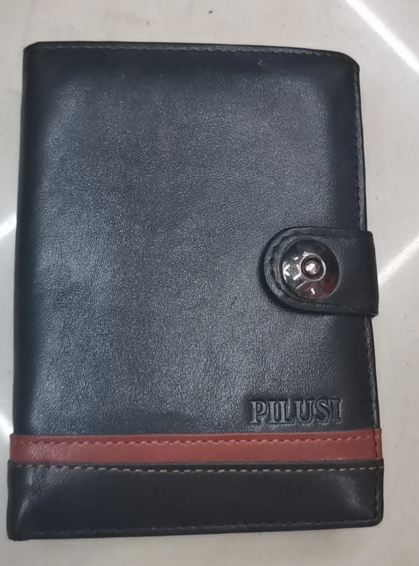 Black Ladies Fold Wallet Cion Purse Card Bag