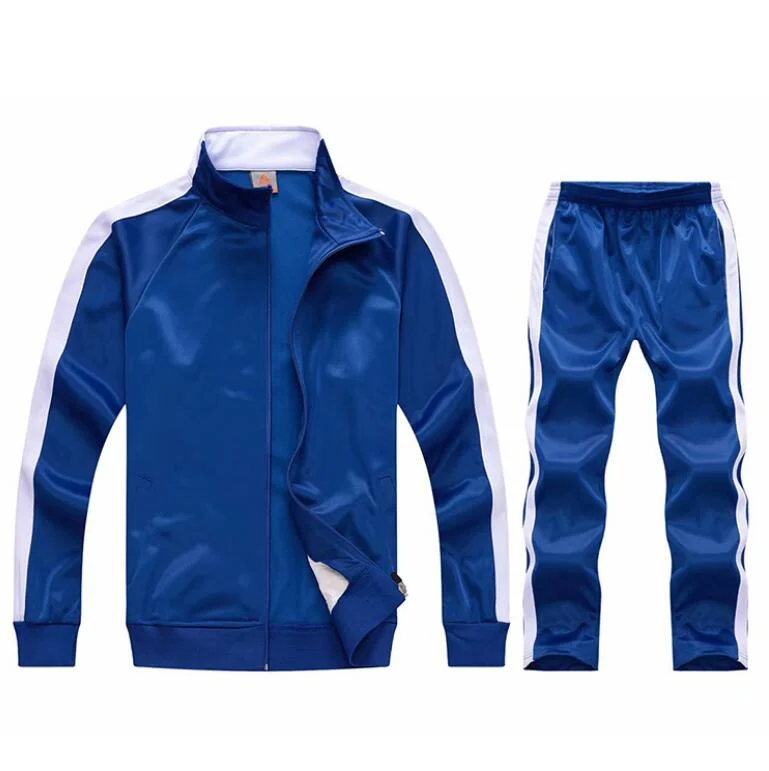 100% Polyester Casual Knit School Wear Soccer Training Tracksuit Jogger School Wear Children Tracksuit