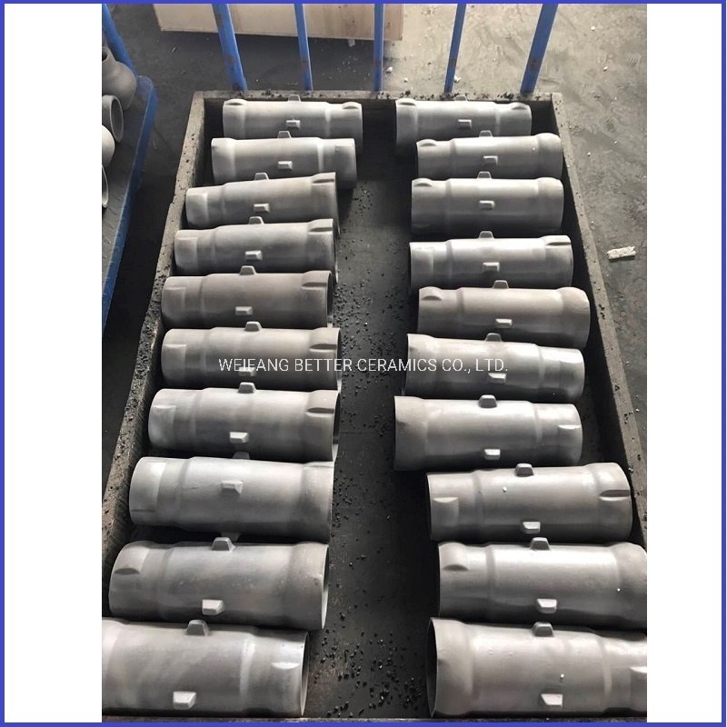 Rbsic radiation tube / silicon carbide ceramic radiation pipe for heat exchanger