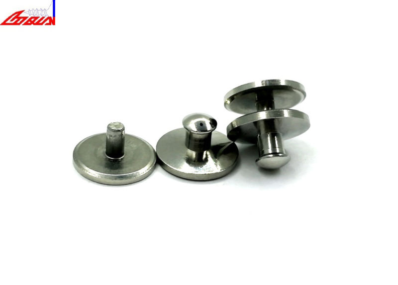 CD Stripe Button Male and Female Button Stainless Steel Snap Fastener for Watchband or for Bag Brass Buckle