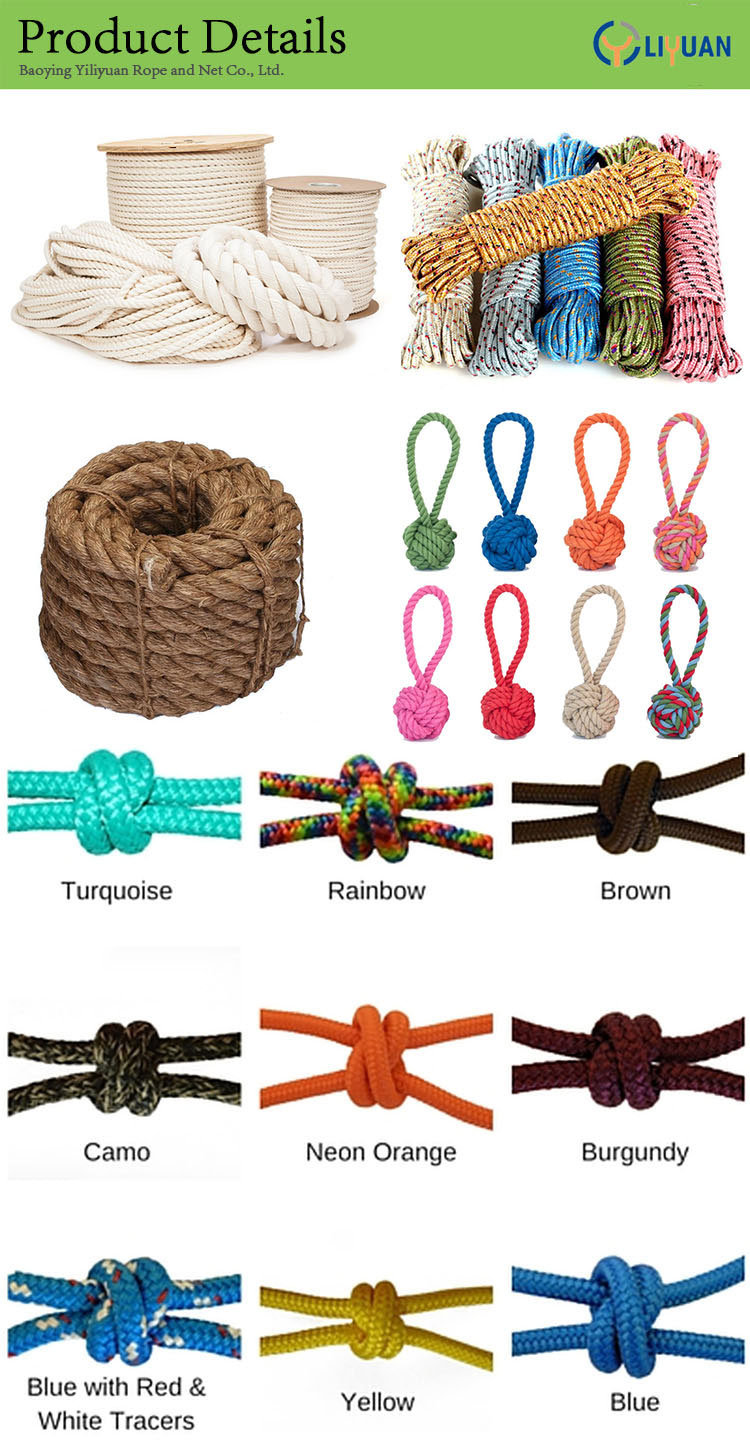 Strong Endurance Packaging Jute Rope Twine for Tying Machine